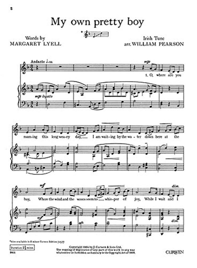 My Own Pretty Boy D Minor - G Minor